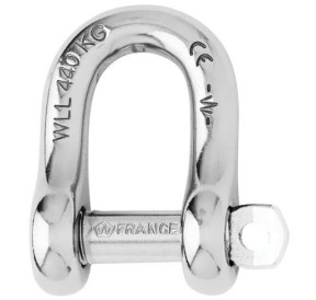 Wichard Manille Droite Autobloquante Axe Imperdable 8mm 1404 H2O Sensations