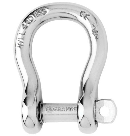 Wichard Manille Lyre Auto bloquante Axe Imperdable 5mm 1442 H2O Sensations