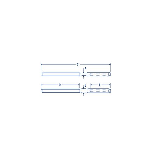 Ronstan Terminal Embouts A Sertir Filetés Ridoirs Sealoc 5mm 3/8 UNF