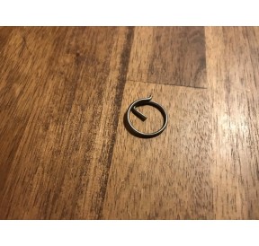 Blue Wave Split Ring Stainless Steel A4 1*11.5mm 070601 H2O Sensations