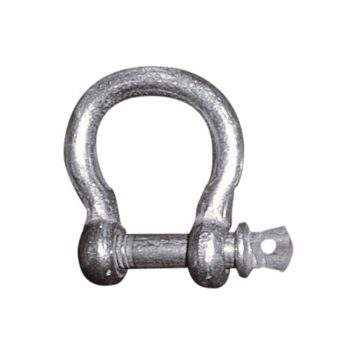 Shackle Bow Steel Galvanised 18mm BW643 H2O Sensations