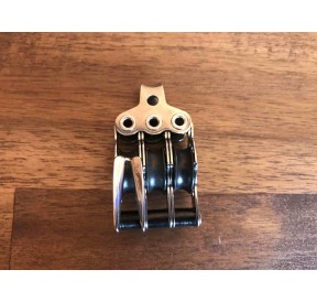 Viadana Block 17mm Triple Becket V Jam Cleat VI0811 H2O Sensations