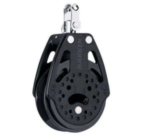 Harken Carbo 57mm Ratchets Swivel Block Black