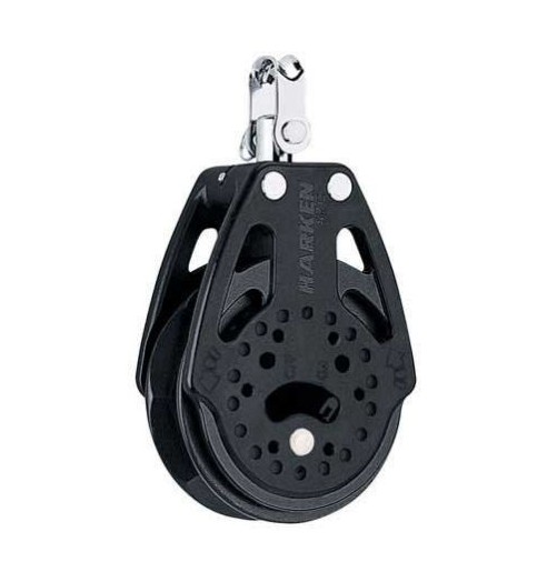 Harken Carbo 57mm Ratchets Swivel Block Black
