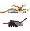ClamCleat Racing Junior MK1 Réa Anodisé Dure 3-6mm