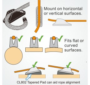ClamCleat Racing Mini Argenté