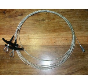 Nacra 15 Cable de Trapèze Set 2pcs 5650*2.5mm 32210 H2O Sensations