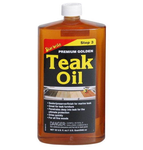 Star Brite Premium Teak Oil 950ml 85132 H2O Sensations