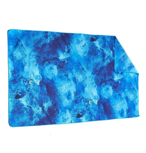 Rooster Microfibre Quick Dry Regatta Towel Azure