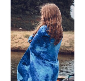 Rooster Microfibre Quick Dry Regatta Towel Azure ROO106998 H2O Sensations