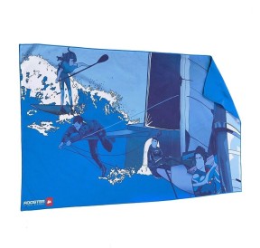 Rooster Microfibre Quick Dry Regatta Towel Graphic ROO106996 H2O Sensations