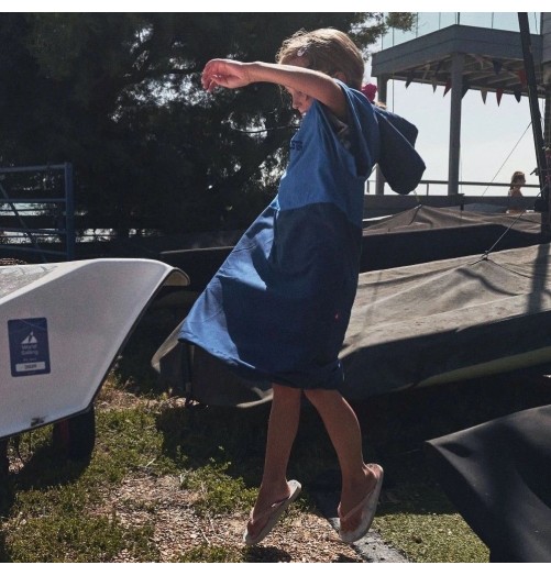 Rooster Poncho Junior Microfiber Séchage Rapide