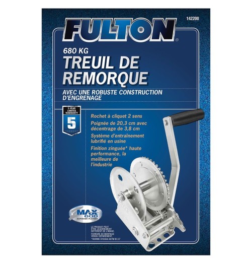 Fulton Trailer Winch 680kg