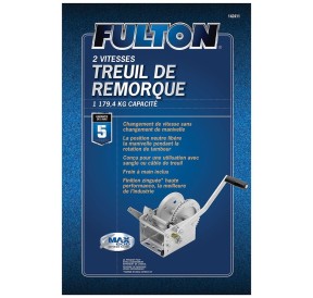 Fulton Two Speed Trailer Winch 1179.4kg