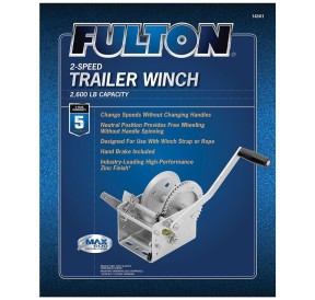 Fulton Treuil Remorque Deux Vitesse 1179.4kg 142411 H2O Sensations