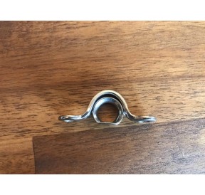 Viadana Eyestraps Stainless Steel Ferrule 37mm Flat Bottom VI3505F H2O Sensations