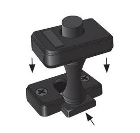 Ronstan Batlestick Tiller Stick Carbon Fixed Lenght 84cm RF3129C H2O Sensations