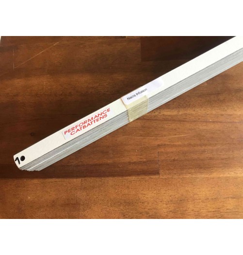 Nacra F18 Infusion Mainsail Batten Set Standard 12850 H2O Sensations