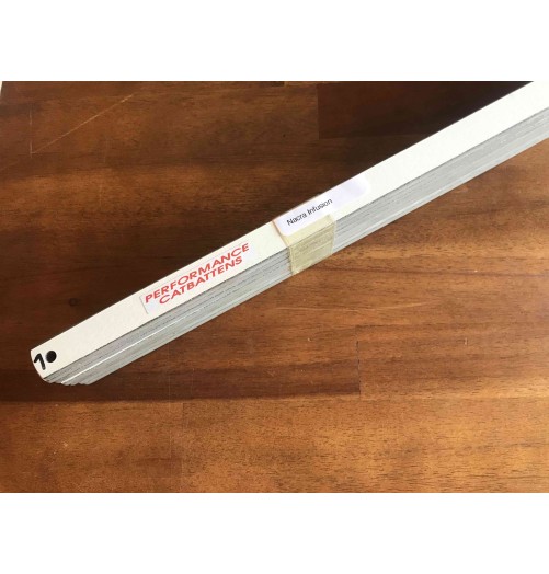 Nacra F20C Mainsail Batten Set Standard 13133 H2O Sensations