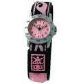 Gul Children Micro Chrome Pink Dial Velcro Strap