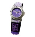 Gul Children Micro Chrome Violet Dial Velcro Strap