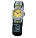 Gul Children Micro Chrome Yellow Dial Velcro Strap