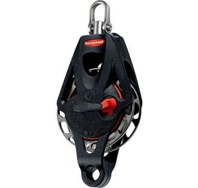 Ronstan Block Orbit 55mm Single Winch Becket Shackle RF56110 H2O Sensations