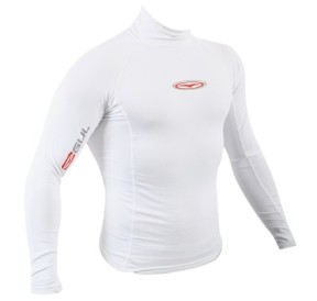 Gul Mens Xola UV Protection Long Sleeves White RG0013 H2O Sensations