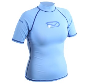 Gul Femme Swami Protection UV Manches Courtes Bleu RG0210 H2O Sensations