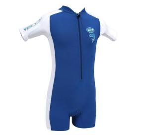 Gul Junior Suit UV Protection Rashguard Blue White RG0314 H2O Sensations
