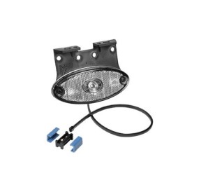 Aspöck LED 12V FlatPoint 2 White Position Lights with Support CAR316969003 H2O Sensations