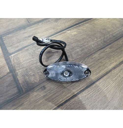 ASPOCK LED 12V FlatPoint 2 White Position Lights 14000451 H2O Sensations