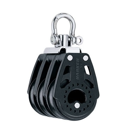 Harken Carbo Poulie 40mm Triple Emerillon