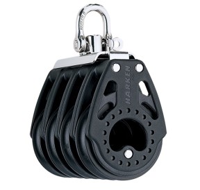 Harken Carbo Block 57mm Quadr. Swivel 8:1 HK2631 H2O Sensations