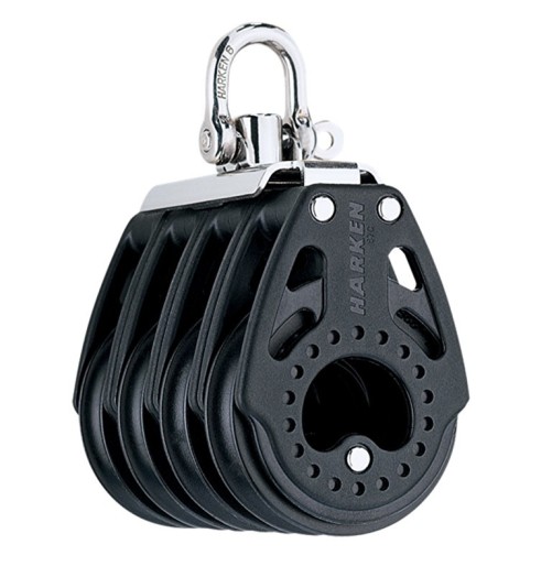 Harken Carbo Block 57mm Quadr. Swivel 8:1 HK2631 H2O Sensations
