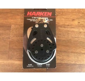 Harken Carbo Poulie 57mm Simple Emerillon Ratchamatic *1.0 Argent