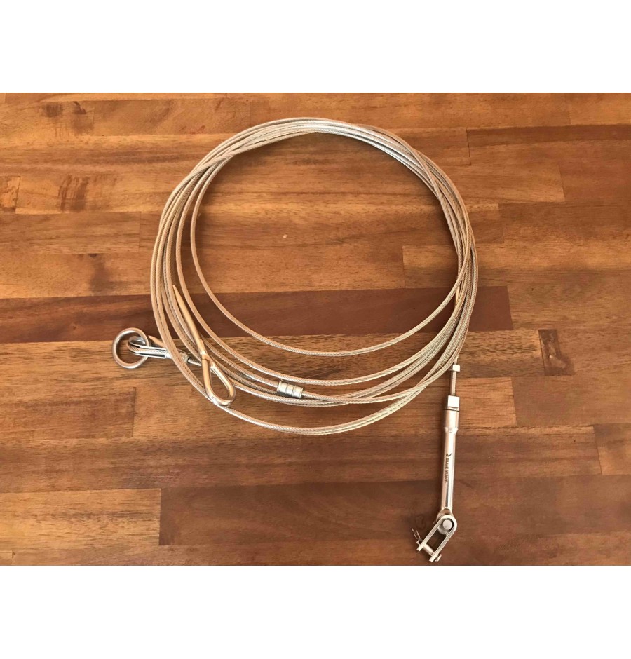 Catamaran Forestay Micro Metrique Turnbuckle Wire 732cm