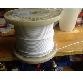 Cable Inox Gainé PVC Souple 7*7 4mm