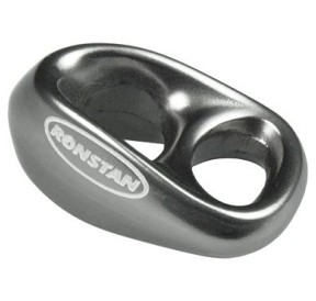 Ronstan SHOCK's the Sheaveless Block 23mm Set 10pcs Gris RF8080G-10 H2O Sensations