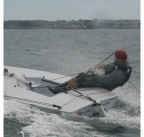 Rooster Carbon Tiller for a Laser/ILCA - plate version ROO130618 H2O Sensations