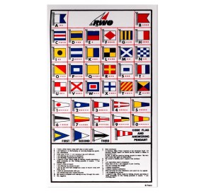 RWO International Flag Adhesive 10pcs R7340 H2O Sensations