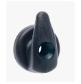RWO Bouton Transfilage Trampoline Noir