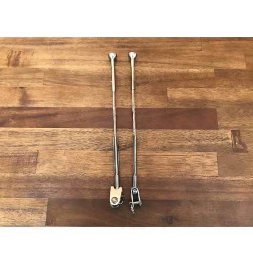 Topper Topaz 16 Câbles Barre Renfort d'Etrave Set TC271 H2O Sensations