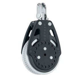 Harken Carbo Poulie 75mm Simple Emerillon Ratchamatic*2.0