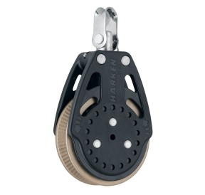 Harken Carbo Poulie 75mm Simple Emerillon Ratchamatic *1.5