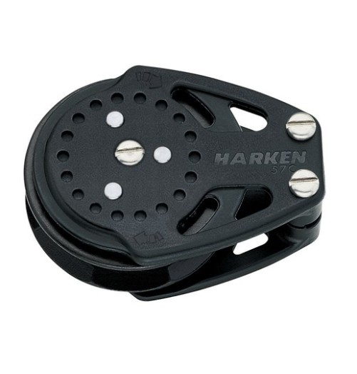 Harken Carbo Poulie 75mm Simple Plaquer Ratchamatic*1.0 HK2682 %price% H2O Sensations