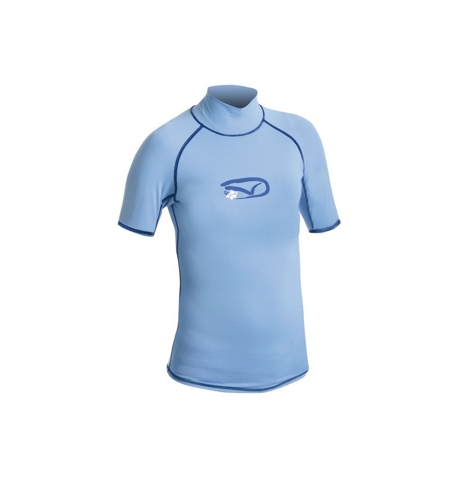 Gul Fille Seaspray Protection UV Manches Courtes Baby Bleu