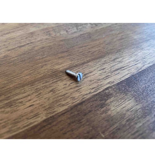 Vis Inox A4 2.4*9mm Fente Tête Cylindrique Bombée