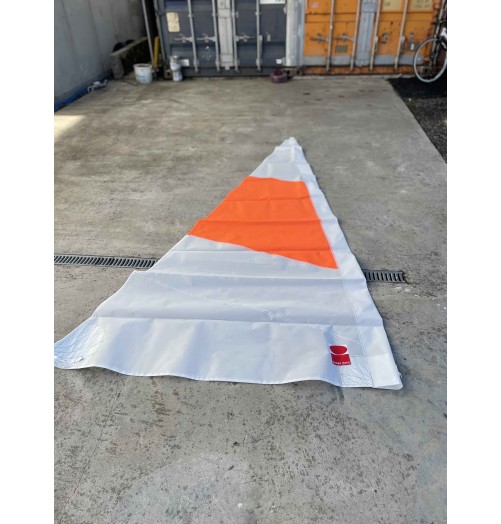 Topper Topaz Taz Main Sail Dacron 5oz White Orange TOPTZW60IWO H2O Sensations