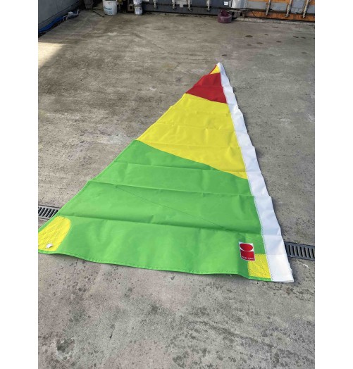 Topper Topaz Taz Main Sail Dacron 5oz Red Yellow Green TOPTZW60IRYG H2O Sensations